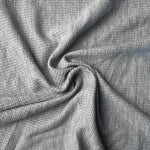 Cotton Baby Thermal Fabric – Gray 9 oz | Soft Waffle Knit 5% Spandex by the Yard - View 2