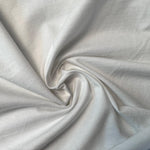 White Cotton Jersey Spandex 10 oz Medium Weight Eco-Friendly Sustainable Fabric By the Yard - View 2
