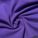 100% Cotton Jersey Purple Knit Medium-Heavy Weight Eco-Friendly Fabric By The Yard 60″ - View 3