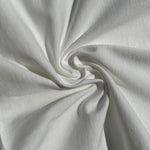 100% Cotton Jersey White Knit Medium-Heavy Weight Eco-Friendly Fabric By The Yard 60″