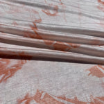 Bamboo Peach Pink Cloud Tie Dye Splash Spandex Jersey Knit 60″ Eco-Friendly Fabric By The Yard Good For Face Mask - View 2