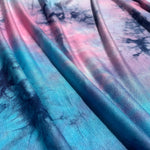 Bamboo Spandex Jersey Knit Blue,Pink & Purple Cloud Tie Dye Splash 60″ Eco-Friendly Fabric By The Yard eco-friendly - View 5