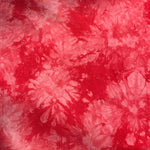 Bamboo Apple Red Cloud Tie Dye Splash Spandex Jersey Knit 60″ Eco-Friendly Fabric By The Yard Good For Face Mask