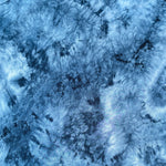 Bamboo Spandex Jersey Knit Teal Blue & White Cloud Tie Dye Splash 60″ Eco-Friendly Fabric By The Yard