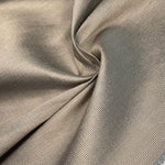 100% Silk Lightweight Brown Striped Silk Fabric by the Yard - Luxury Material for Sewing, Dressmaking, and Crafts - View 2