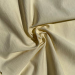 100% Cotton Jersey Light Yellow Knit Medium-Heavy Weight Eco-Friendly Fabric By The Yard 60″ - View 3