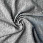 Cotton Baby Thermal Fabric – Gray 9 oz | Soft Waffle Knit 5% Spandex by the Yard