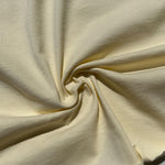 100% Cotton Jersey Light Yellow Knit Medium-Heavy Weight Eco-Friendly Fabric By The Yard 60″ - View 4