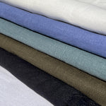 100% Linen Fabric by the Yard | 60 Inch 6oz Material for Sewing, Apparel & DIY Projects - View 5