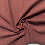 100% Cotton Jersey Brown Knit Medium-Heavy Weight Eco-Friendly Fabric By The Yard 60″