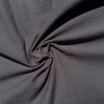 100% Cotton Jersey Black Knit Medium-Heavy Weight Eco-Friendly Fabric By The Yard 60″
