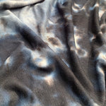 Bamboo Spandex Black, Navy, & White Tie Dye  Lycra Jersey Knit Fabric By the Yard 60″ - View 2