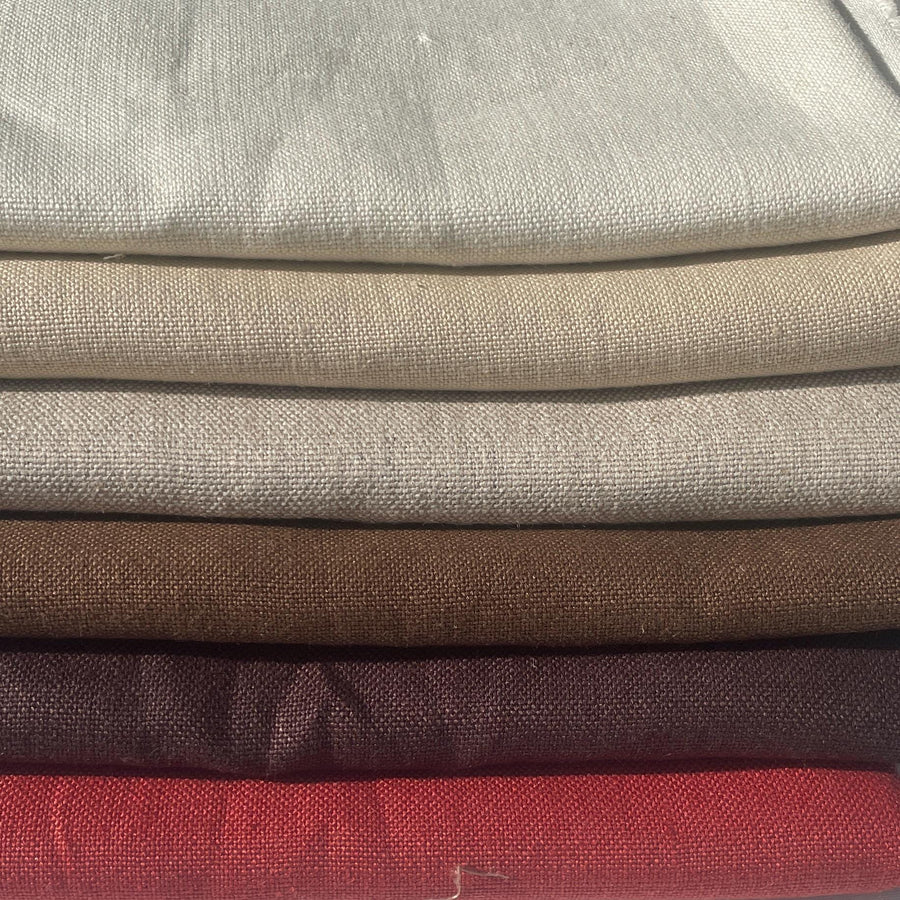100% Italian Linen Heavy Canvas 16 oz Upholstery/Apparel Fabric By The Yard 60″