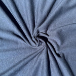100% Cotton Jersey Navy Blue Knit Medium-Heavy Weight Eco-Friendly Fabric By The Yard 60″ - View 3