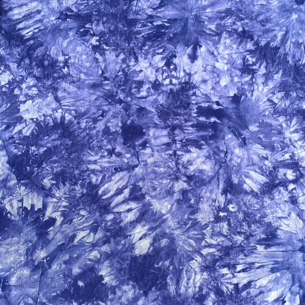 Bamboo Denim Blue Cloud Tie Dye Splash Spandex Jersey Knit 60″ Eco-Friendly Fabric By The Yard