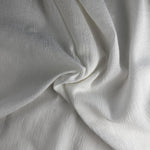 Cotton Gauze Fabric – 100% Cotton Black or White | Soft Lightweight 4 oz Gauze by the Yard - View 4
