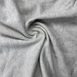 Heavy Cotton French Terry Oatmeal Gray Knit With Matching Jersey and Rib | 450 GSM/22 Oz French Terry Heavy Sweatshirt Fabric By The Yard