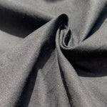 100% Cotton Black Broadcloth Sheeting Fabric By the Yard 60″ - View 2