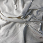 White Cotton Jersey, 10 oz