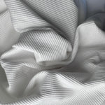 Cotton Baby Thermal Fabric – White 9 oz | Soft Waffle Knit 5% Spandex by the Yard - View 2