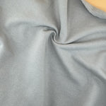 Organic Gray Cotton Fleece Medium Weight | 350 GSM/ 12 OZ Knit Sweatshirt Fabric By The Yard - View 3