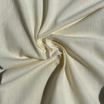 100% Cotton Jersey Cream Knit Medium-Heavy Weight Eco-Friendly Fabric By The Yard 60″