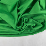 Kermit Green Cotton Jersey Spandex 10 oz Medium Weight Eco-Friendly Sustainable Fabric By the Yard - View 3