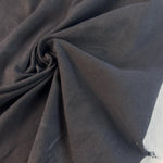 Black Cotton Jersey Spandex 10 oz Medium Weight Eco-Friendly Sustainable Fabric By the Yard - View 2