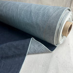 Selvedge Japanese Simple Light Blue Denim | Woven Fabric by the Yard | Blue 380 GSM/11 oz Denim | For Jeans, Jackets & Shirts - View 2