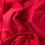 Red Cotton Jersey Spandex 10 oz Medium Weight Eco-Friendly Sustainable Fabric By the Yard - View 2