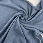 Cotton/Modal Navy Blue Spandex Lycra Jersey Knit Fabric By the Yard 60″ - View 2