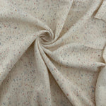 Light French Terry Rainbow Confetti Cotton Fabric | 9 OZ Knit Sweatshirt Fabric By The Yard - View 2