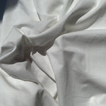 100% Cotton Jersey White Knit Medium-Heavy Weight Eco-Friendly Fabric By The Yard 60″ - View 2