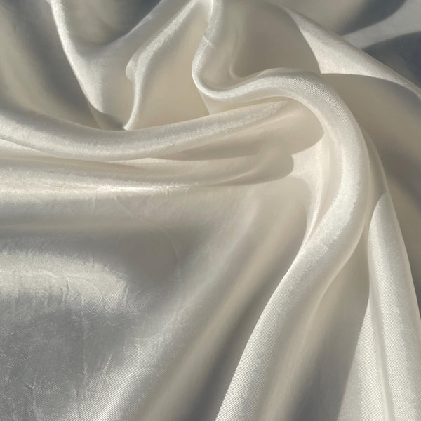 Bemburg Silk Satin · white