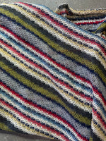 Hacci Acrylic Jersey Knit Fishnet Fabric By The Yard 60" Green, Yellow, White, Blue, Red, and Gray - View 4