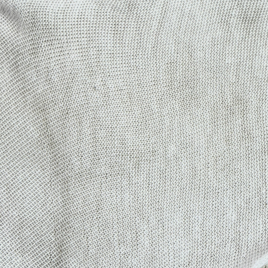 White Hachi Jersey Fabric | By the Yard