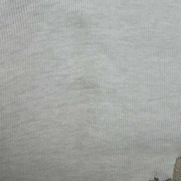 White Cotton Ribbing Fabric | By the Yard