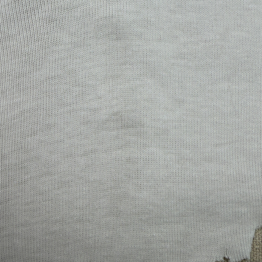 White Cotton Ribbing Fabric | By the Yard
