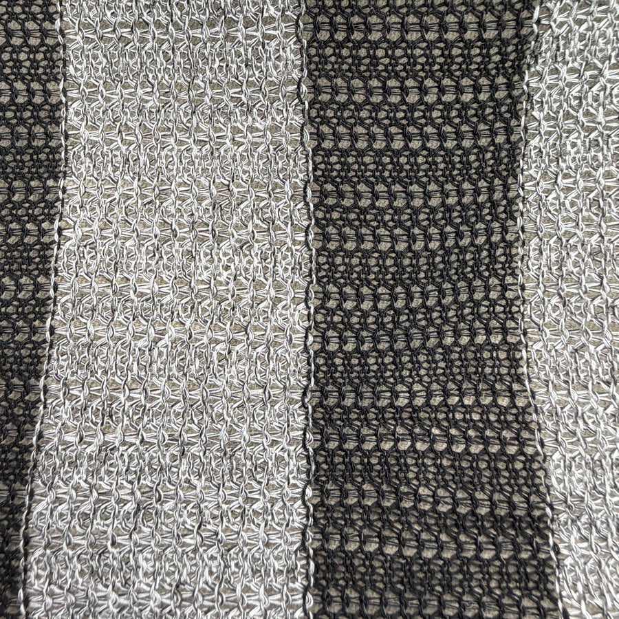 Striped Hachi Poly Rayon| By the Yard