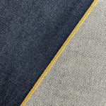 14 oz Slub Indigo Selvedge Denim with Gold ID | By the Yard |