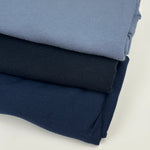 Midweight Cotton Jersey Knit Fabric, 200 GSM · matching rib available separately