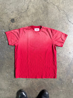 Washed Cherry Sprayed and Washed 20' Single Slub KBM T-Shirt