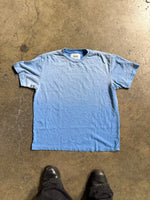 Baby Blue Sprayed and Washed 20' Single Slub KBM T-Shirt