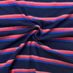 2x1 Cotton Rib · striped, stretch