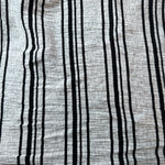 Cotton Jersey Stripe · gray/black