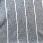 Cotton Jersey Stripe · gray/cream