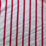 Cotton Jersey Stripe · red/beige