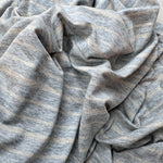Cotton Jersey Stripe · heather gray