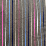 Cotton Jersey Stripe · brown/pink