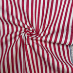 Denim Stripe · red/white